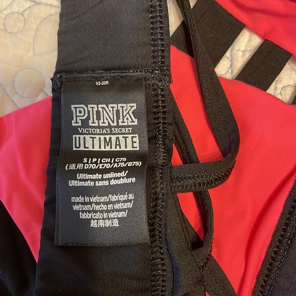 NWOT VS PINK Ultimate Sports Bra Bundle ~ Small - Picture 3 of 3